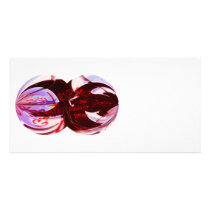 Graffiti remix photo greeting card