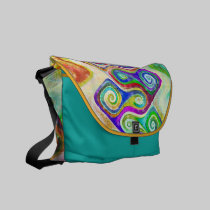 Graffiti Rickshaw Messenger Bag messenger bags