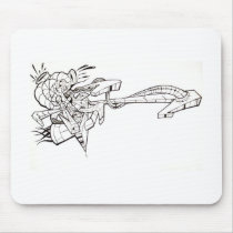 Graffiti Satellite mousepads