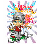 Graffiti servant boy and background shirt