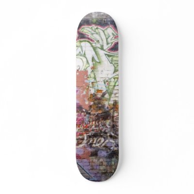 Graffiti skate deck by graficallyminded