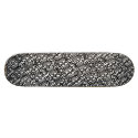 Graffiti Skateboard Black and White NY Outline Cap