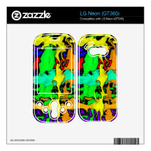 Graffiti Skin For LG Neon