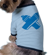 Graffiti sprayer dog t-shirt