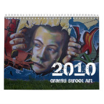Graffiti Street Art Calendar 2010 by OutOfLimits Graffiti Street Art Calendar 2010