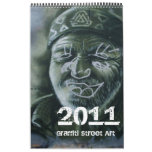 Graffiti Street Art Calendar 2011