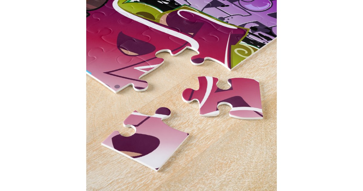 Graffiti Street Art Jigsaw Puzzle Zazzle