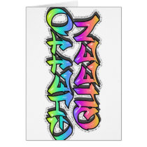 Graffiti style Ghetto Queen 2 cards