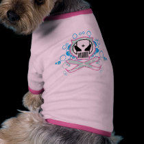Graffiti Tech Skull pet clothing