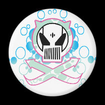 Graffiti Tech Skull magnets