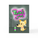 Graffiti Thank You Card