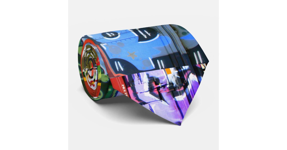 Graffiti Tie Zazzle