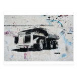 Graffiti Truck Postcard