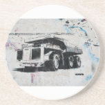 Graffiti Truck Sandstone Coaster