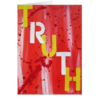 Graffiti Truth Card