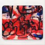 Graffiti Union Jack mousepads