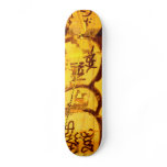 Graffiti wall, New York City Skate Deck