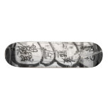 Graffiti wall, New York City Skateboard Decks