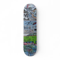 Graffiti Wall - (St. Louis, Mo) Skateboard by astarzmom Graffiti Wall - (St. Louis, Mo) Skateboard