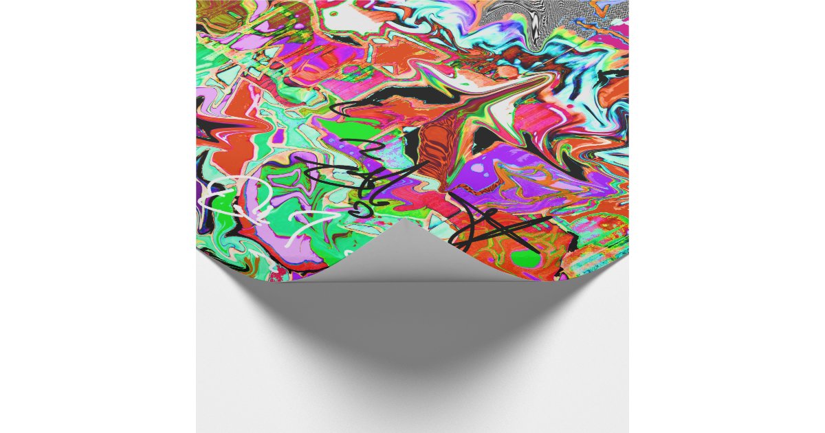 Graffiti Wrapping Paper Zazzle