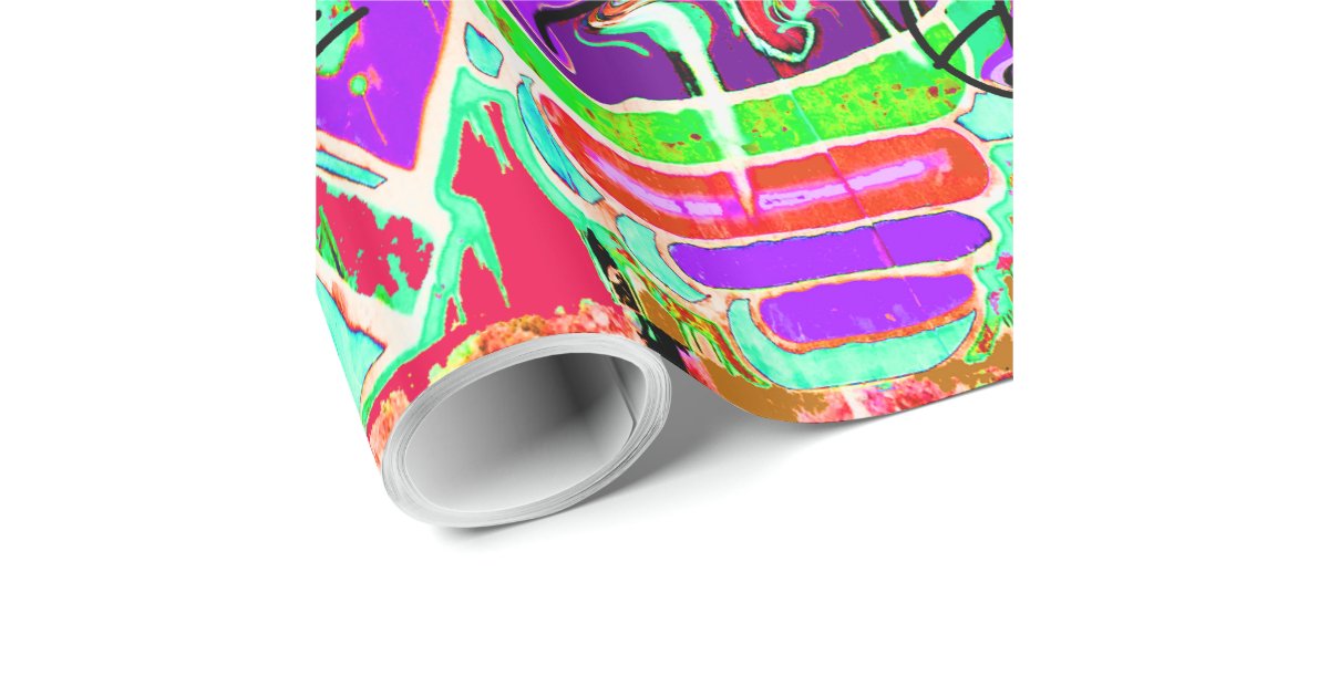 Graffiti Wrapping Paper Zazzle