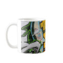 Graffitis coffee cup mugs