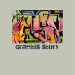 Graffitis story design tee shirt