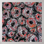 Graffitti Circles Poster posters