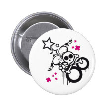Grafismo para Halloween - Pins