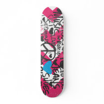 Grafitti Aqua Skateboard