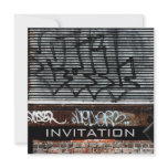 grafitti loading dock invitation