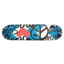Grafitti Lt. Pink skateboards