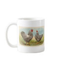 Graham - Silver Laced Wyandotte Chickens mugs