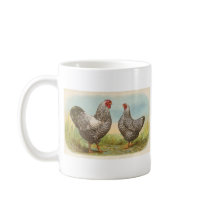 Graham - Silver Laced Wyandotte Chickens mugs by LisasLair Graham - Silver Laced Wyandotte Chickens mugs