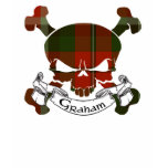 Graham Tartan Skull Shirt