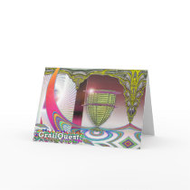 GrailQuest greeting card