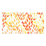 grain and wheat harvest pattern photo card template