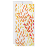grain and wheat harvest pattern custom rack cards