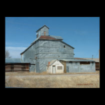 Grain Elevator Poster posters