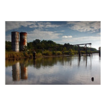 Grain Silo Print by WanderersPhotography Grain Silo Print
