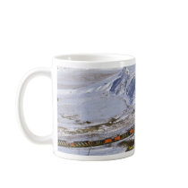 Grain train, Alberta, Canada Winter Mug