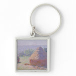 Grainstacks at the end of the Summer keychains