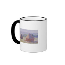 Grainstacks at the end of the Summer Coffee Mug