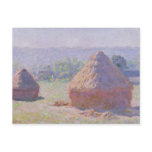 Grainstacks at the end of the Summer postcards