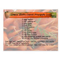 GramaBarb's Carrot Pineapple Cake Postcard