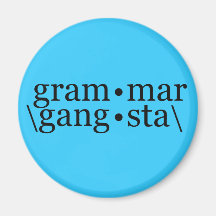Gramática Gangsta Imanes De Nevera