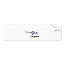 Grambling Louisiana City Classic Bumper Stickers