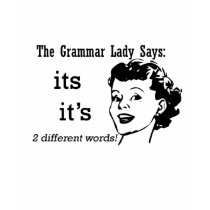 Grammar It's and Its Shirts