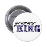 Grammar King Pinback Buttons