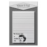 Grammar Lady is Watching You Lined Stationery Grammar Lady is Watching You Lined Stationery